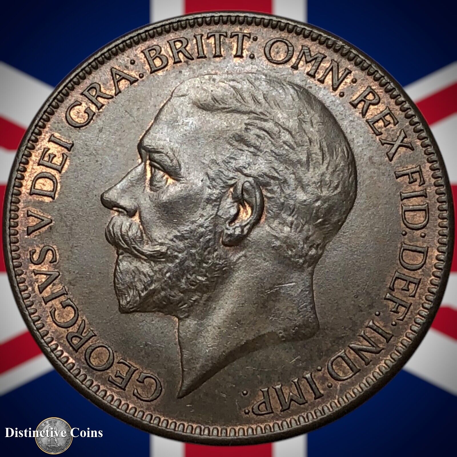 Great Britain 1927 Penny 1d GB7073