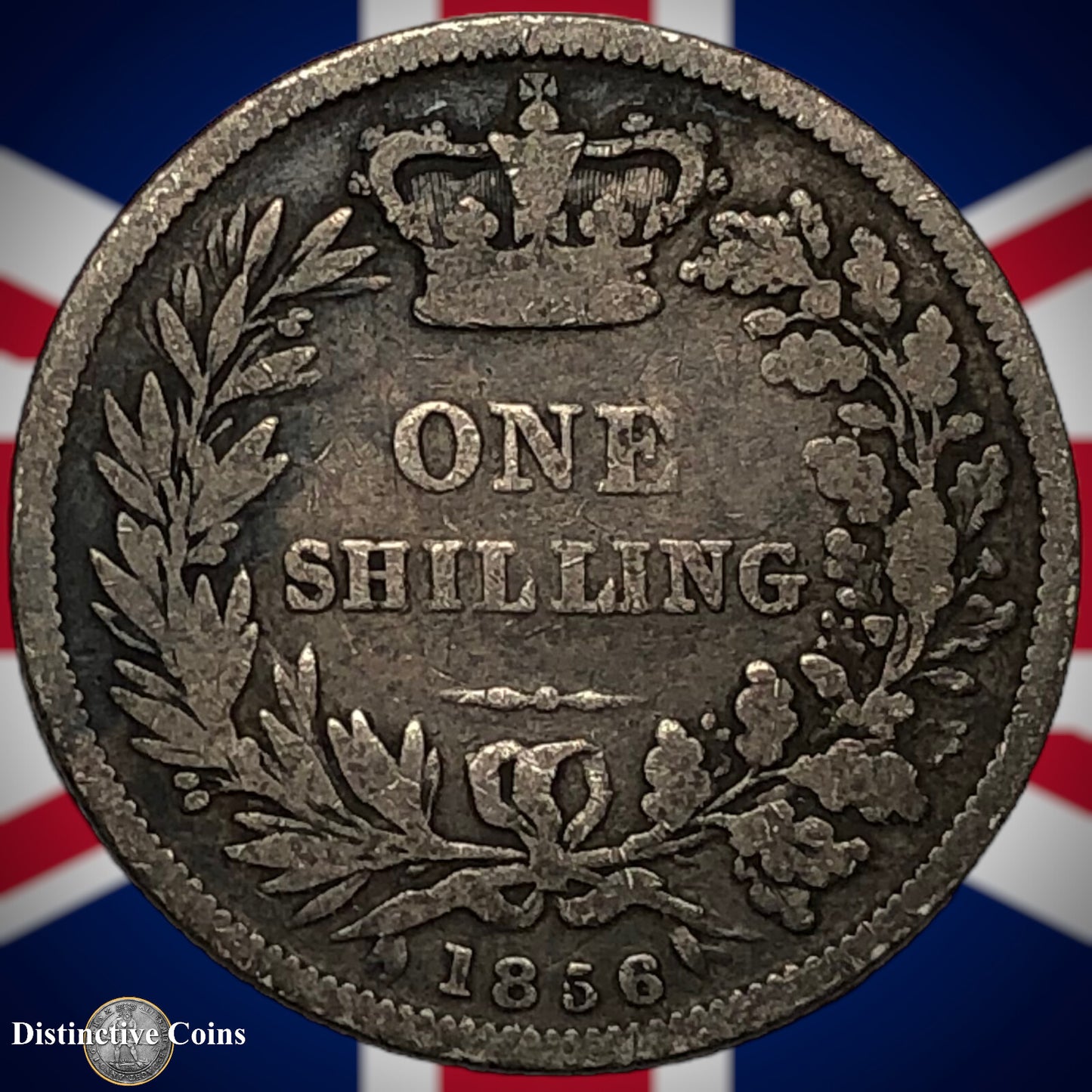 Great Britain 1856 British One Shilling GB0226
