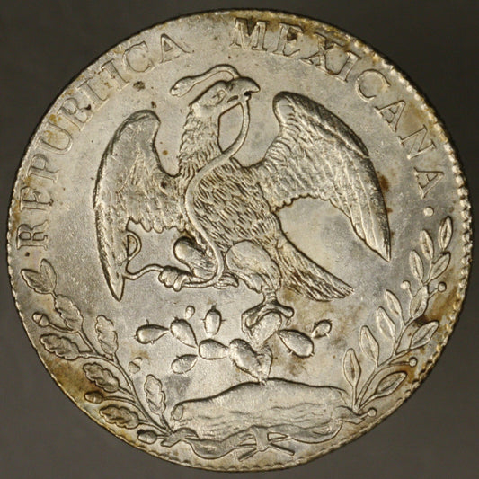 Mexico 1887 mo 8 Reales BU