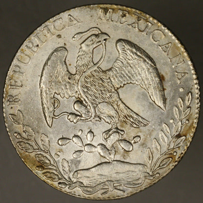 Mexico 1887 mo 8 Reales BU