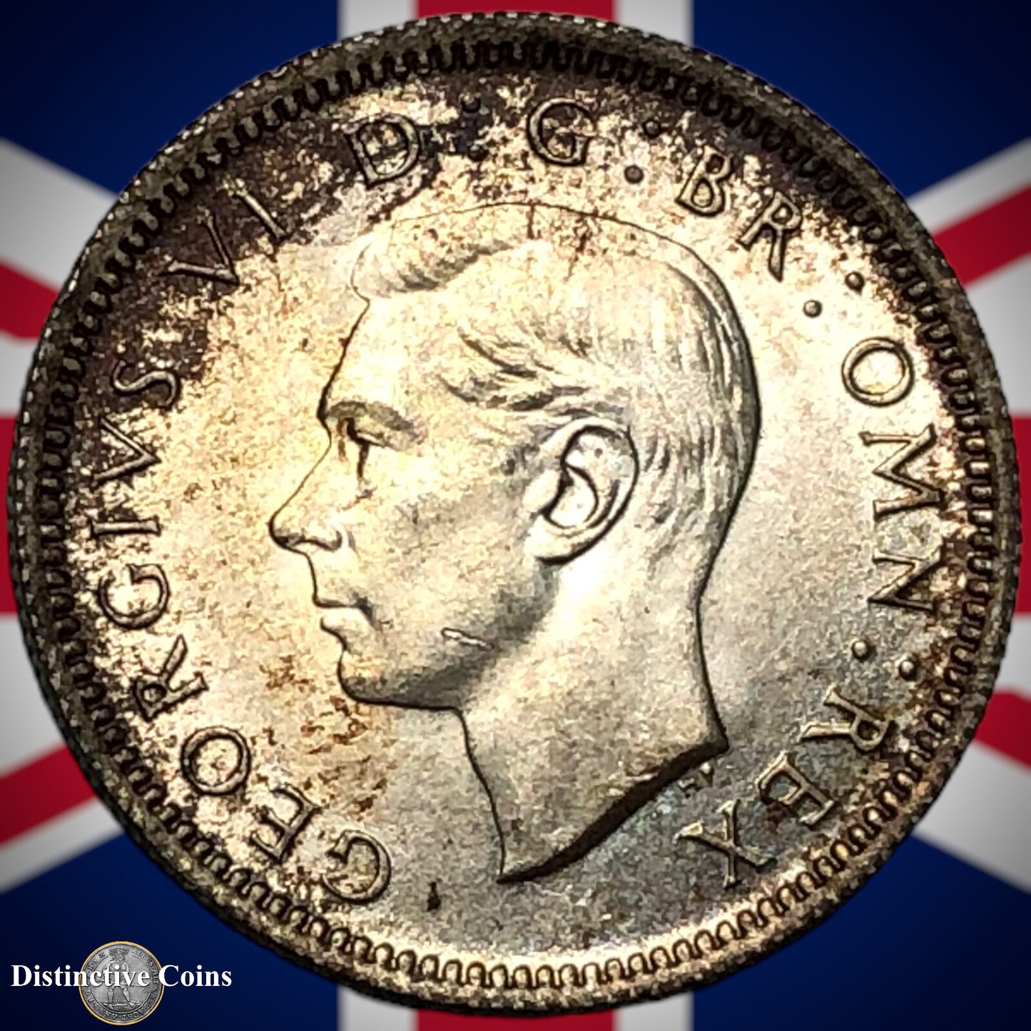 Great Britain 1945 Six Pence GB1763