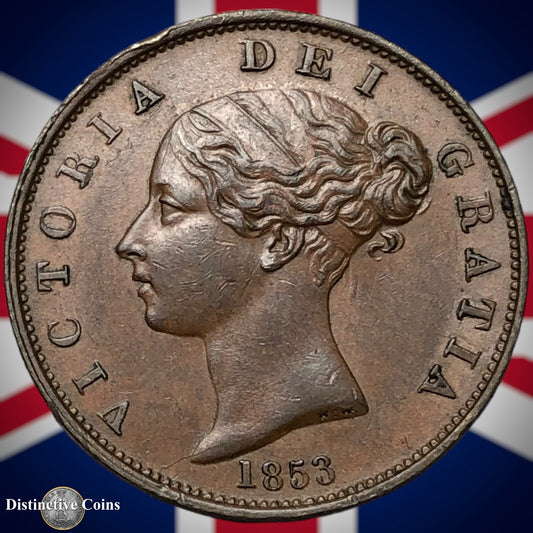 Great Britain 1853 Half Penny 1/2d GB5274