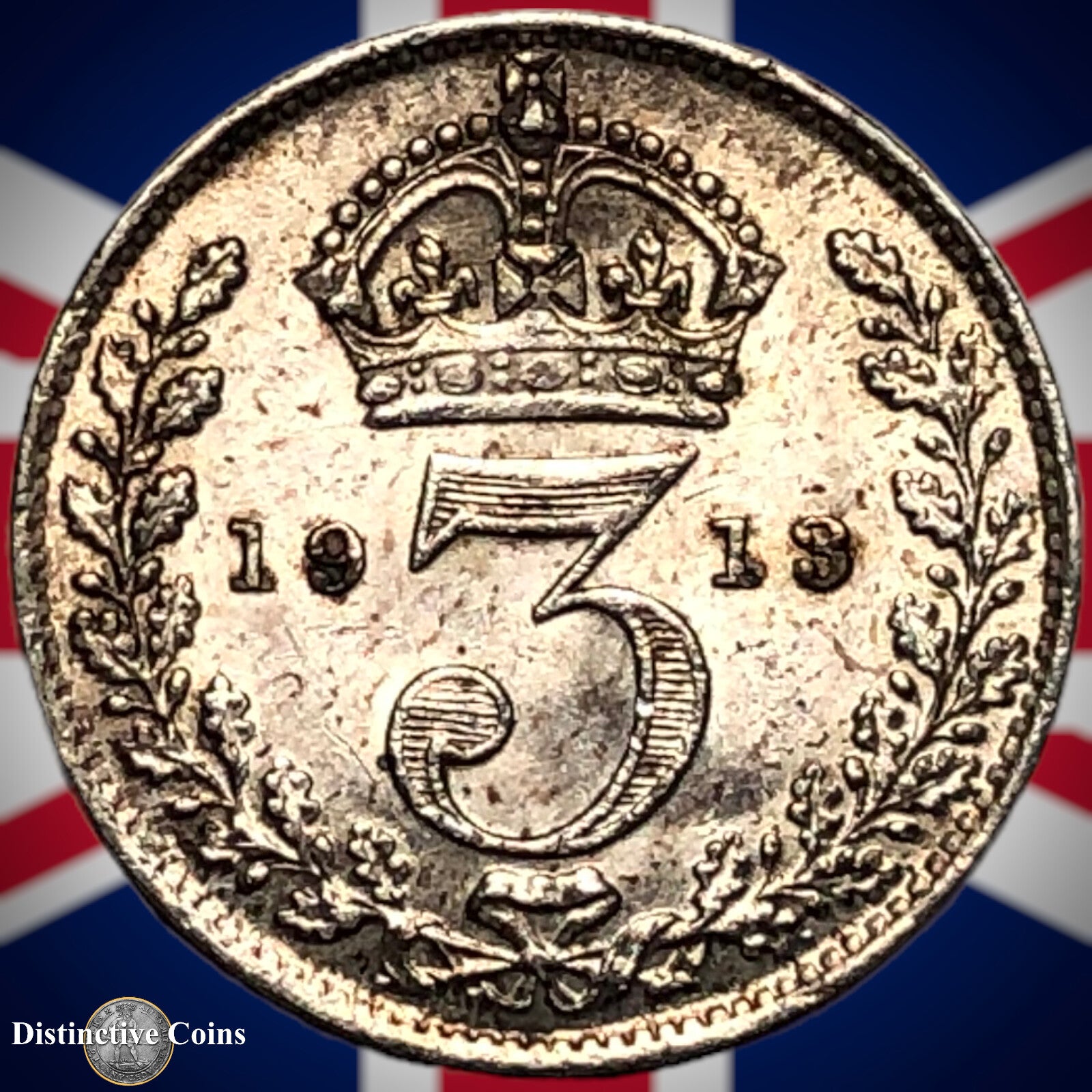 Great Britain 1913 Three Pence GB2156