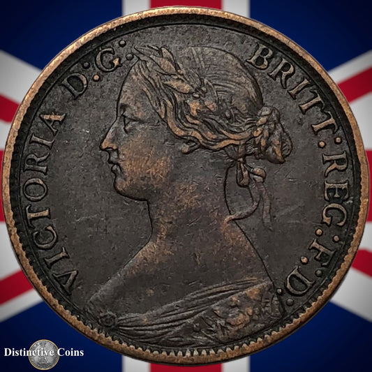 Great Britain 1872 Farthing 1/4d GB3656