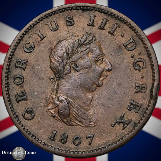 Great Britain 1807 Half Penny 1/2d GB5183