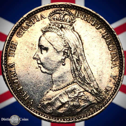 Great Britain 1887 Six Pence GB2683