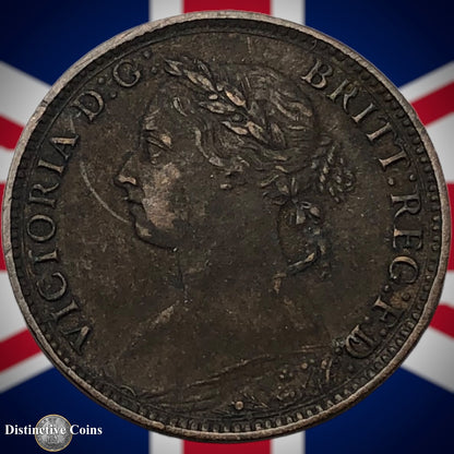 Great Britain 1885 Farthing 1/4d GB4143