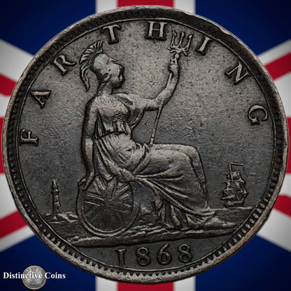 Great Britain 1868 Farthing 1/4d GB3627