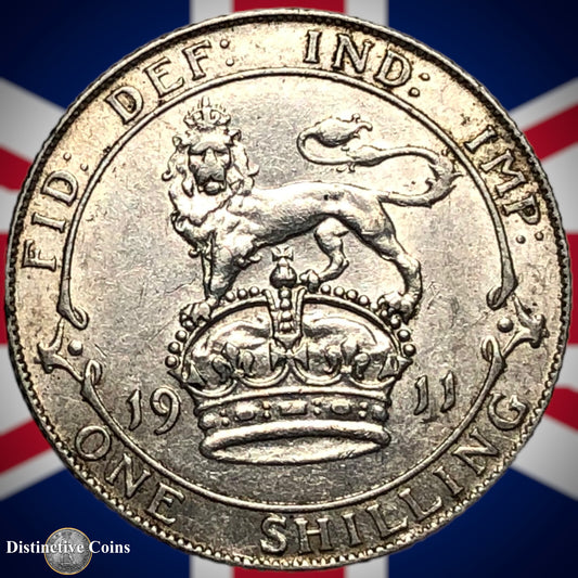 Great Britain 1911 One Shilling GB0915