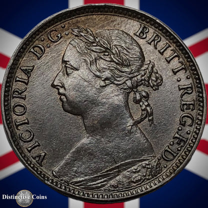 Great Britain 1886 Farthing 1/4d GB4220