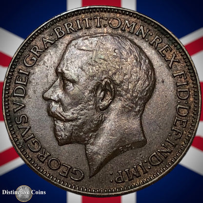 Great Britain 1924 Farthing 1/4d GB4804