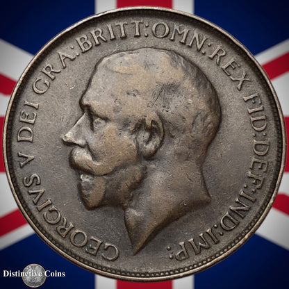 Great Britain 1912 H Penny 1d GB6786