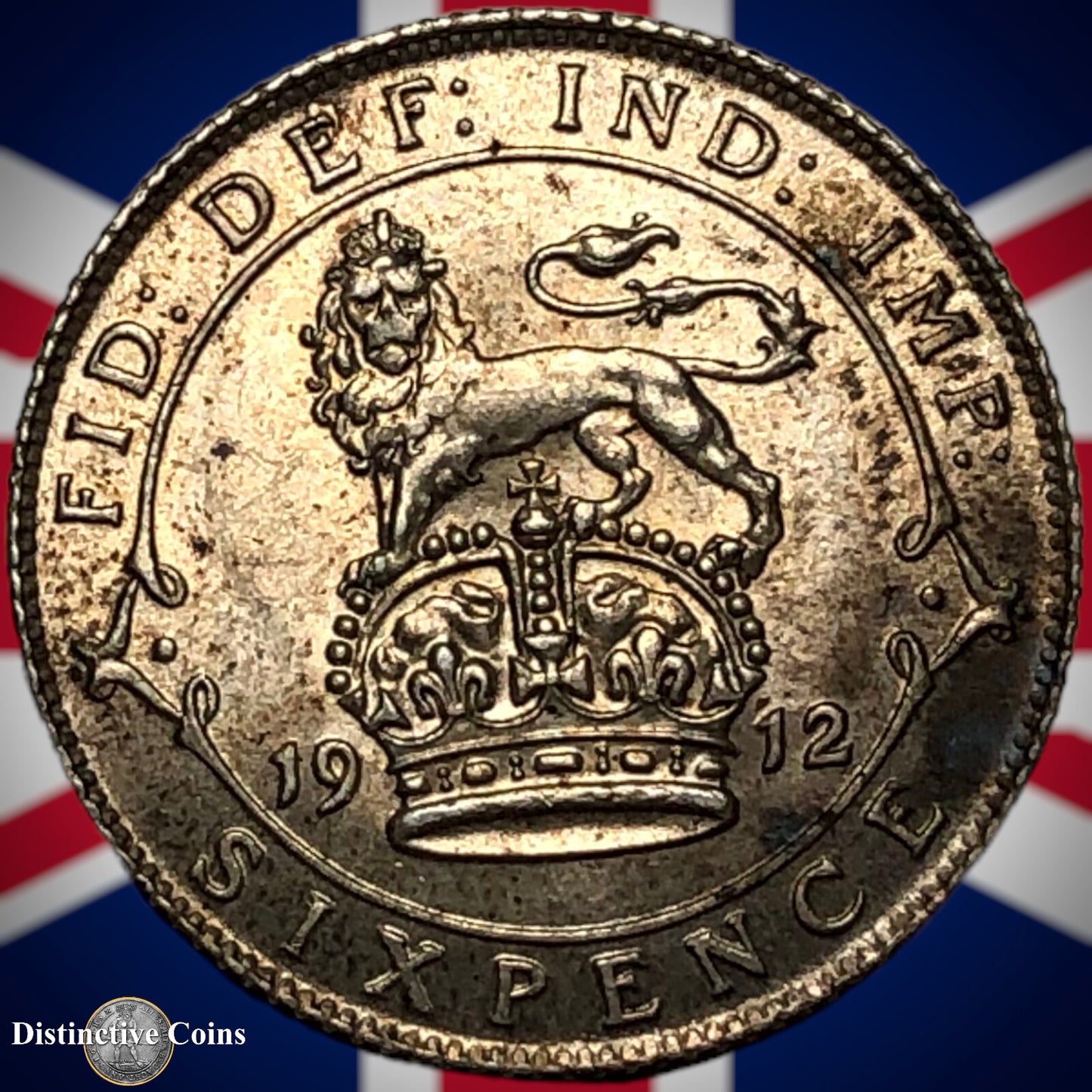 Great Britain 1912 Six Pence GB1570