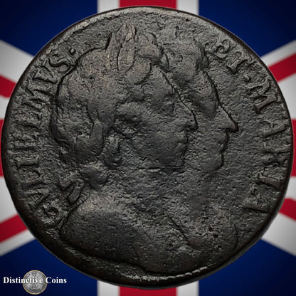 Great Britain 1694 Farthing 1/4d GB3154