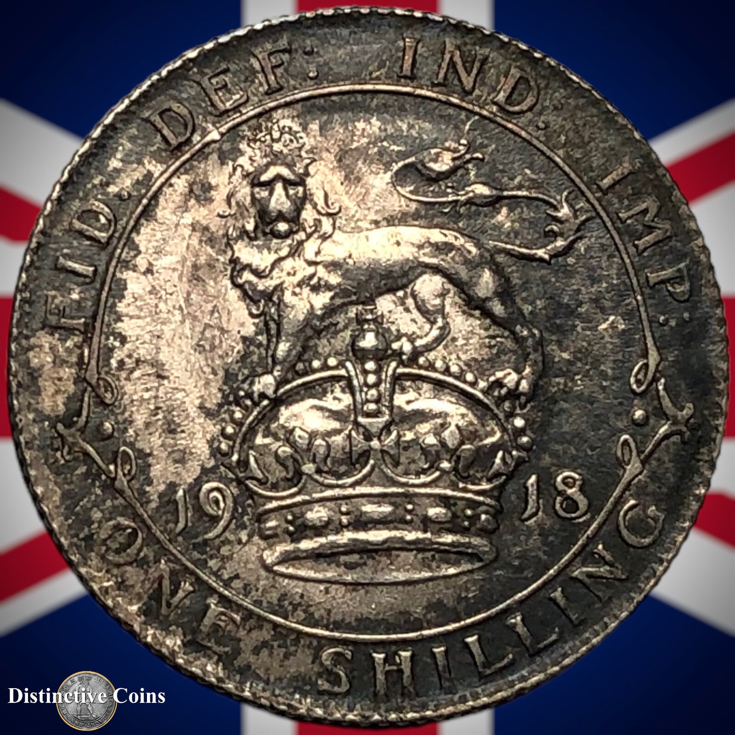 Great Britain 1918 One Shilling GB1017