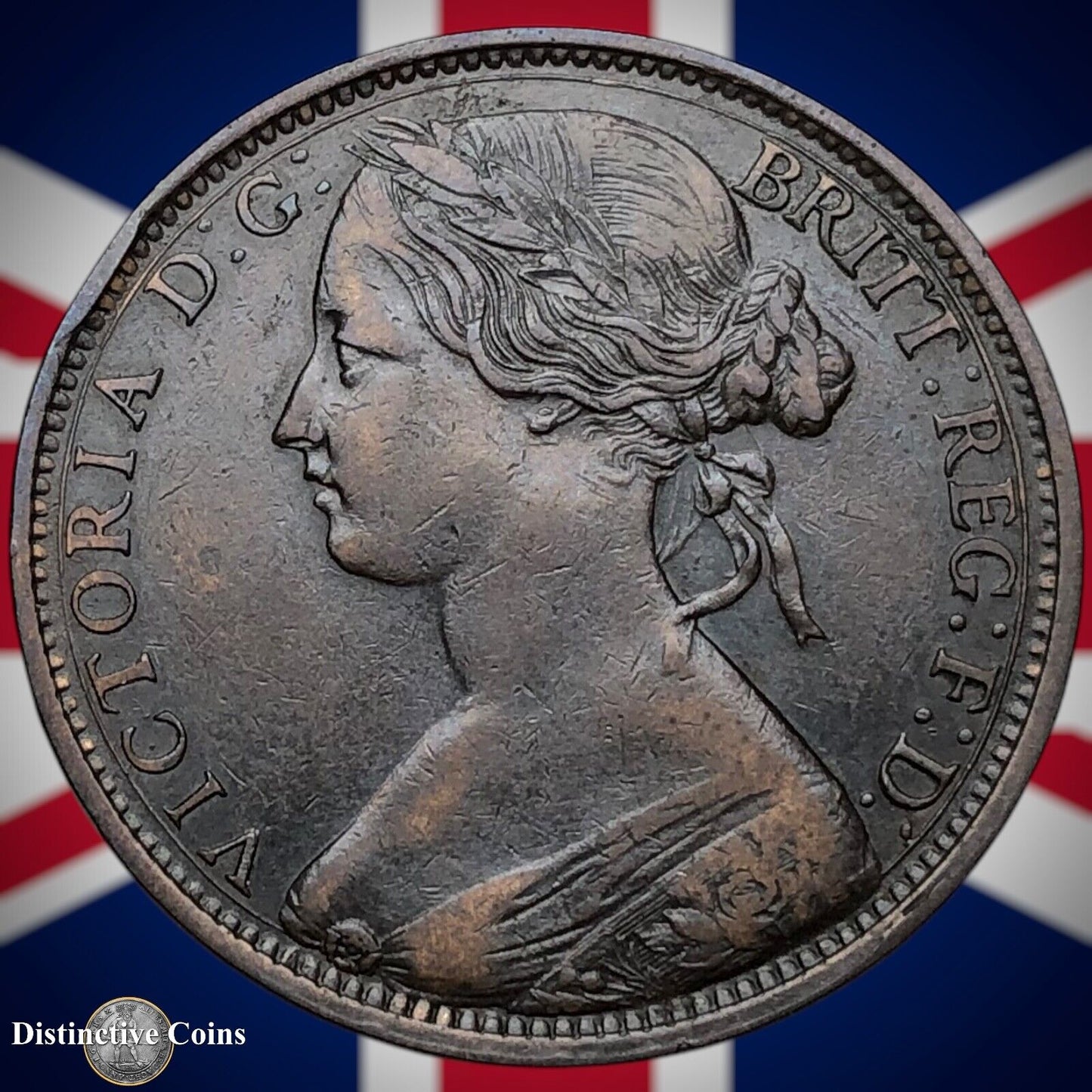 Great Britain 1863 Penny 1d GB6247