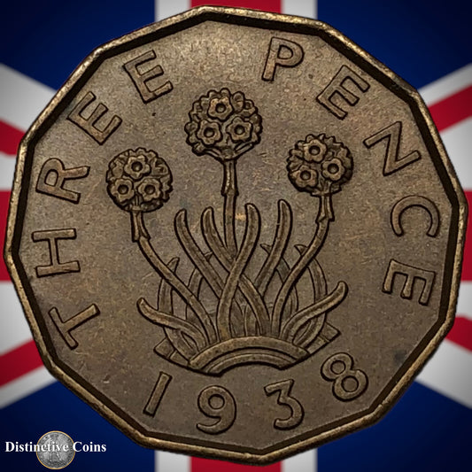 Great Britain 1938 Three Pence GB2394