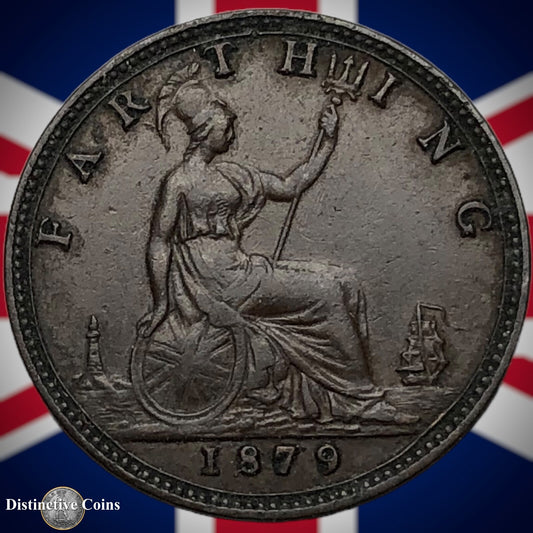 Great Britain 1879 Farthing 1/4d GB3825