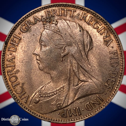 Great Britain 1895 Half Penny 1/2d GB5723