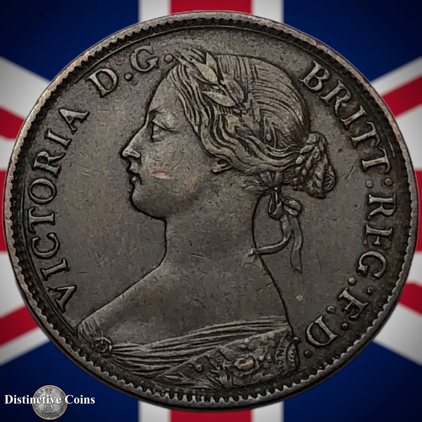 Great Britain 1872 Farthing 1/4d GB3661
