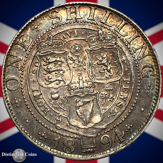Great Britain 1894 British One Shilling GB0629