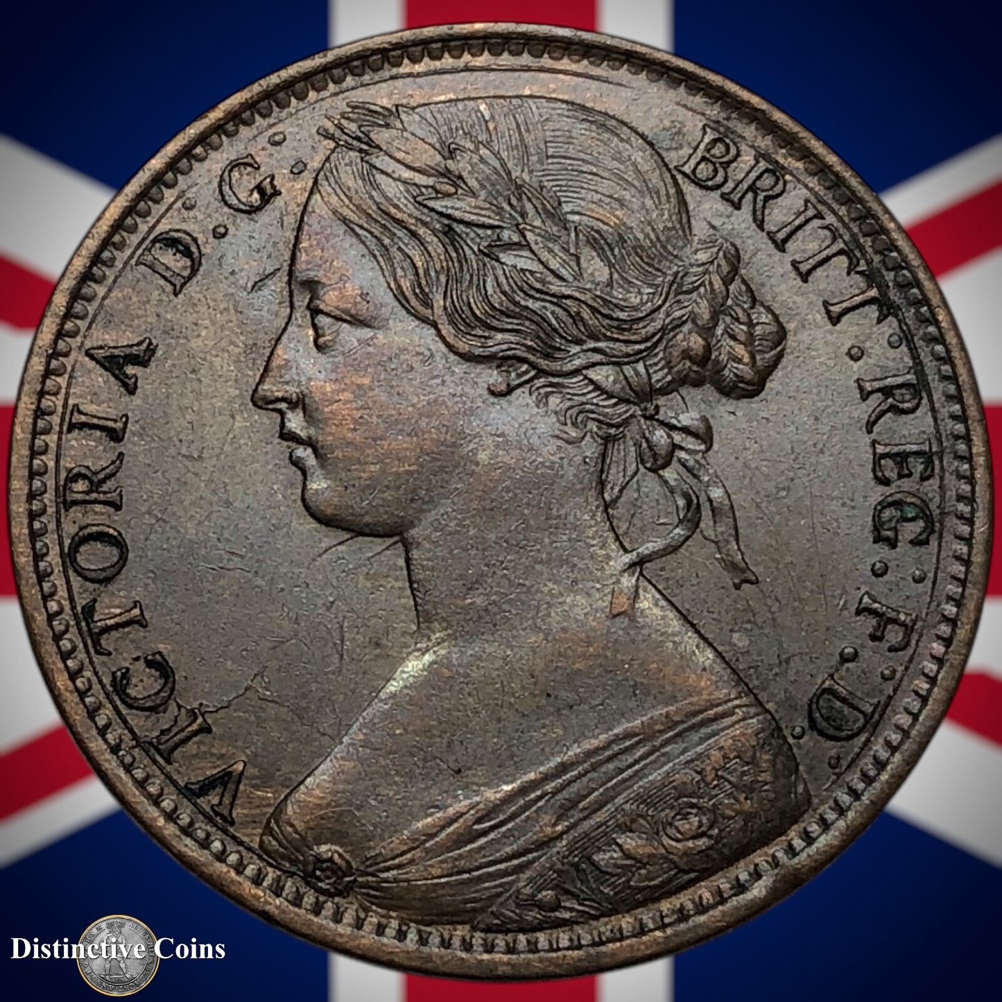 Great Britain 1862 Penny 1d GB6218