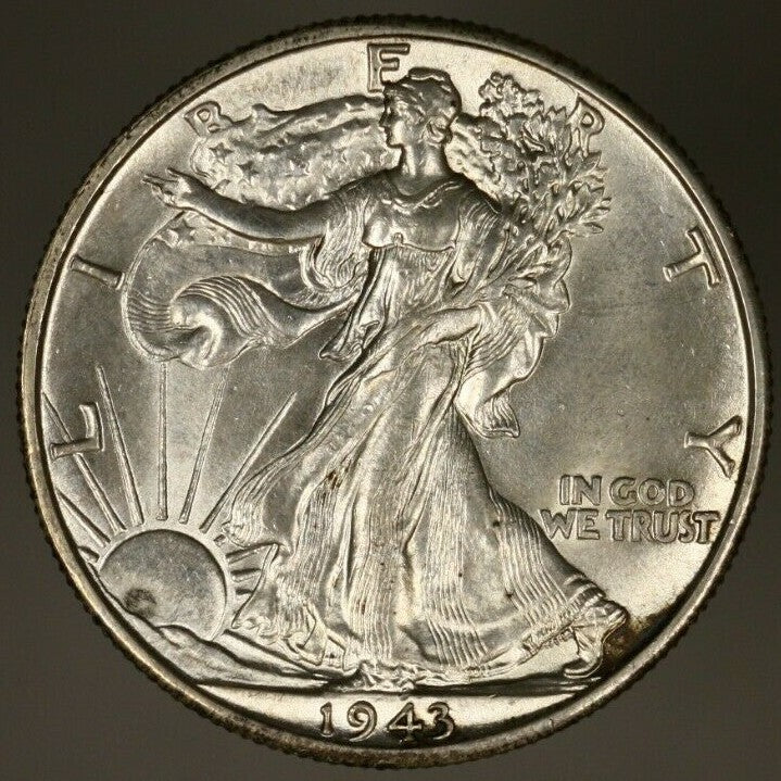 Liberty Walking Half Dollar 1943-D  A1774