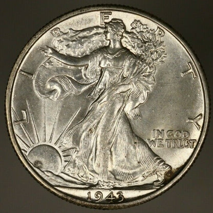 Liberty Walking Half Dollar 1943-D  A1774