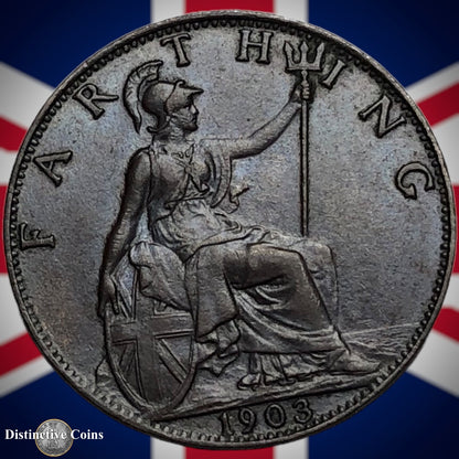 Great Britain 1903 Farthing 1/4d GB4542