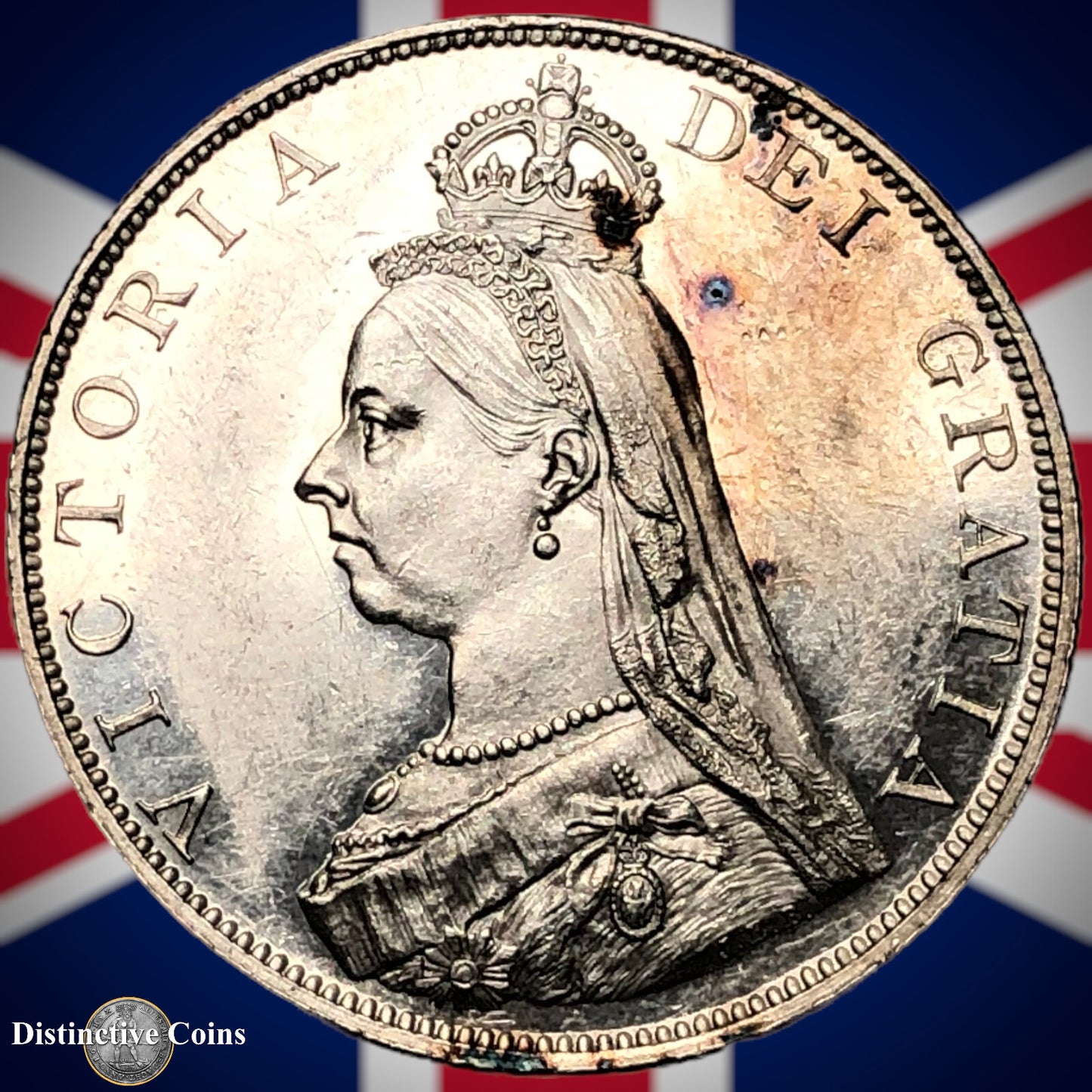 Great Britain 1887 Double Florin GB1389