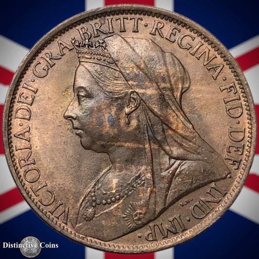Great Britain 1900 Penny 1d GB6635