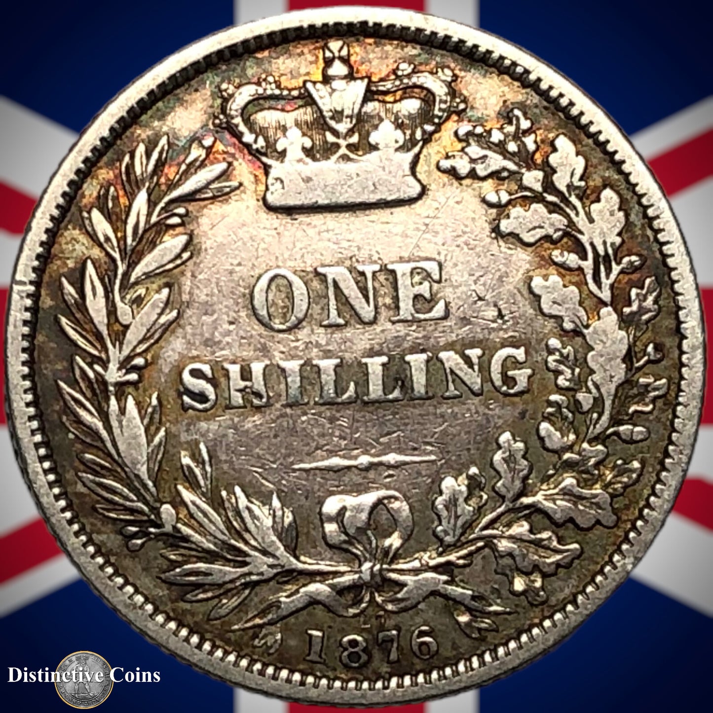 Great Britain 1876 British One Shilling GB0372