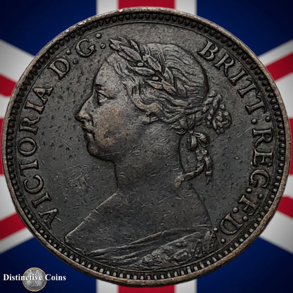 Great Britain 1881 H Farthing 1/4d GB3883