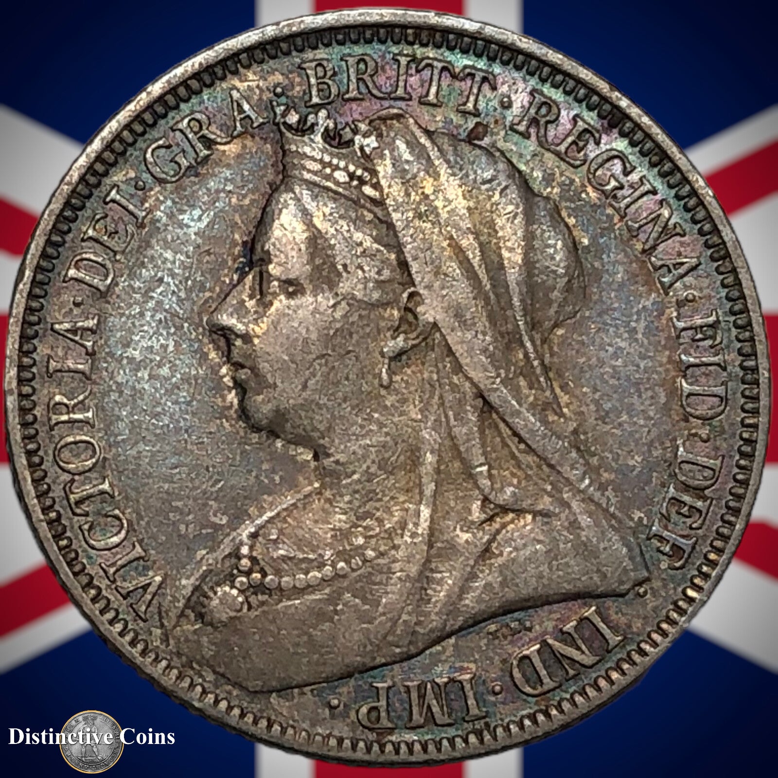 Great Britain 1900 British One Shilling GB0718