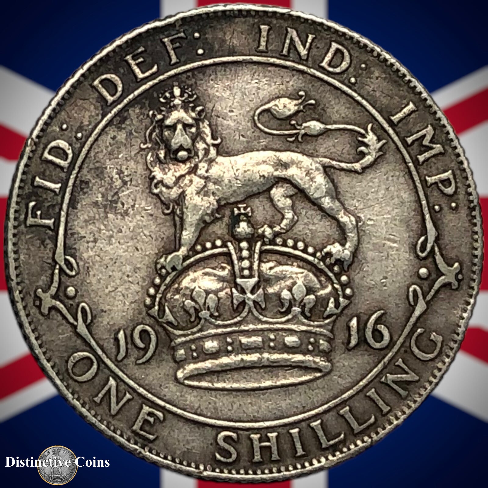 Great Britain 1916 One Shilling GB0962