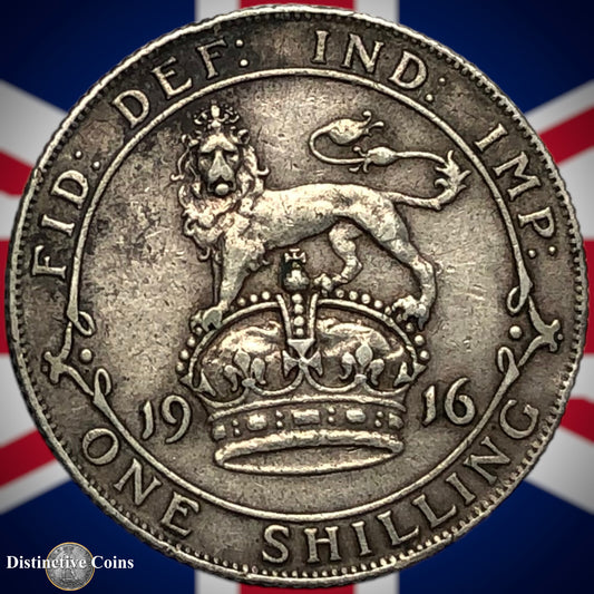 Great Britain 1916 One Shilling GB0962