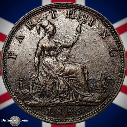 Great Britain 1885 Farthing 1/4d GB4150