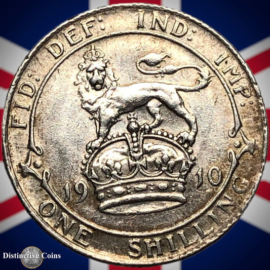 Great Britain 1910 British One Shilling GB0887