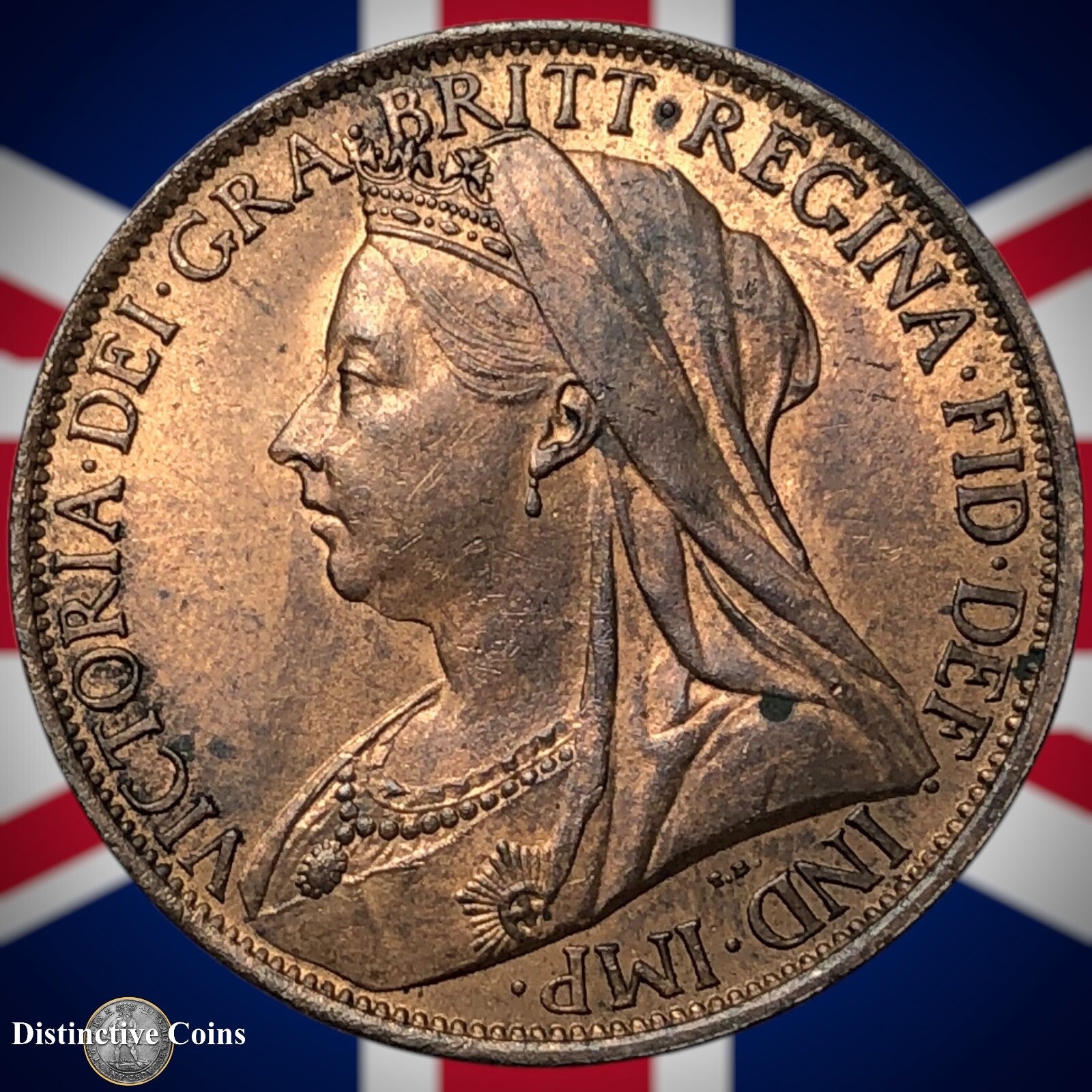 Great Britain 1900 Penny 1d GB6632
