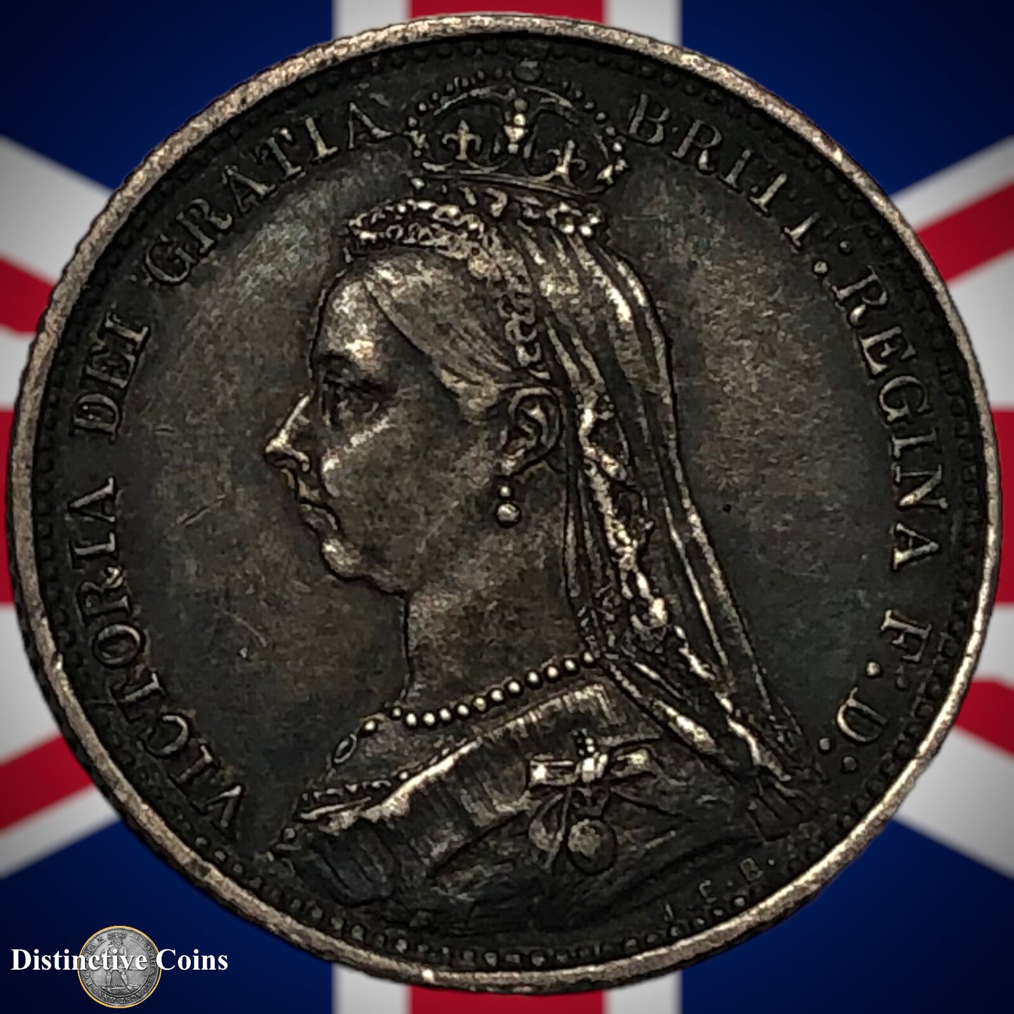 Great Britain 1888 Six Pence GB2708