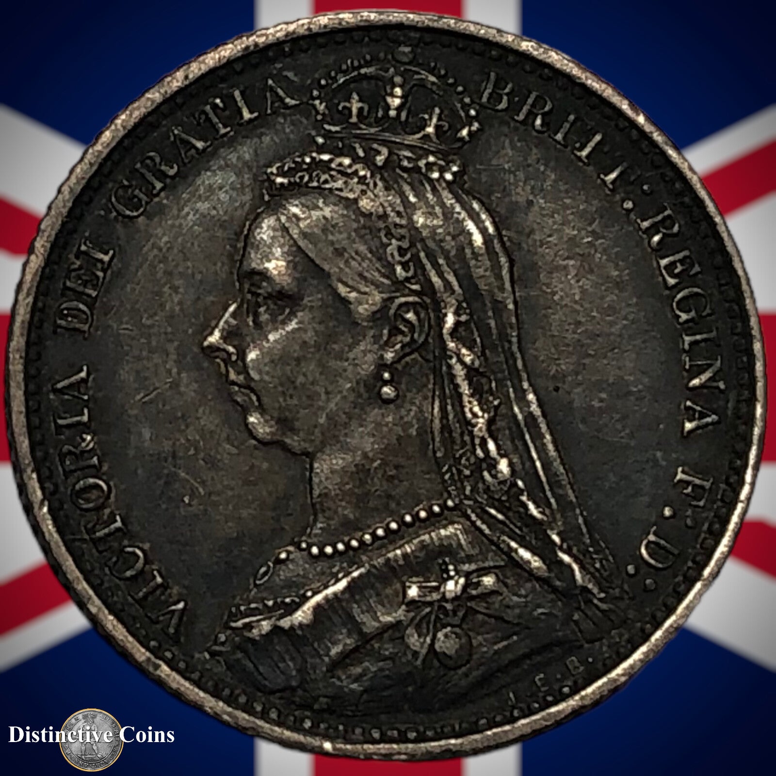 Great Britain 1888 Six Pence GB2708