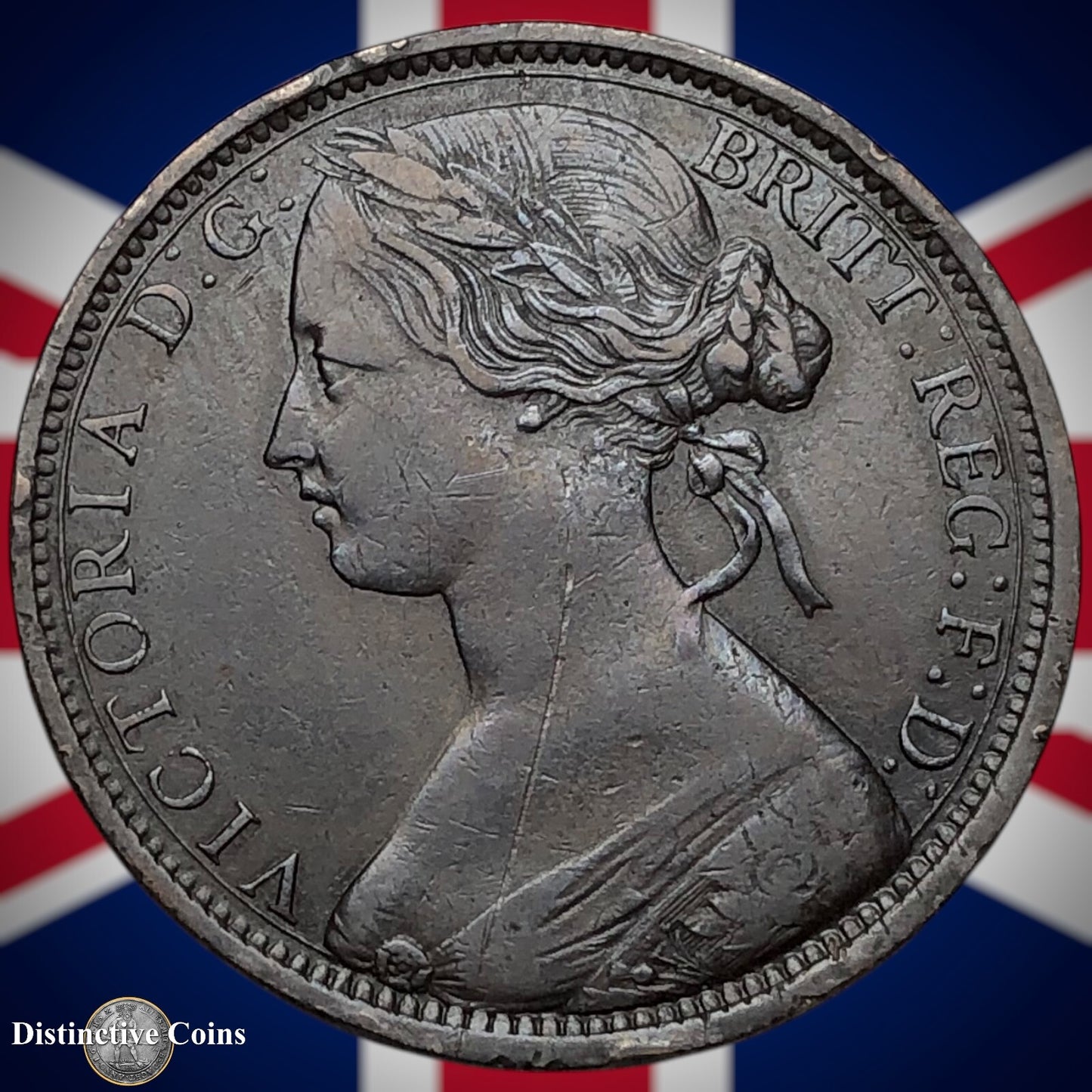 Great Britain 1862 Penny 1d GB6217