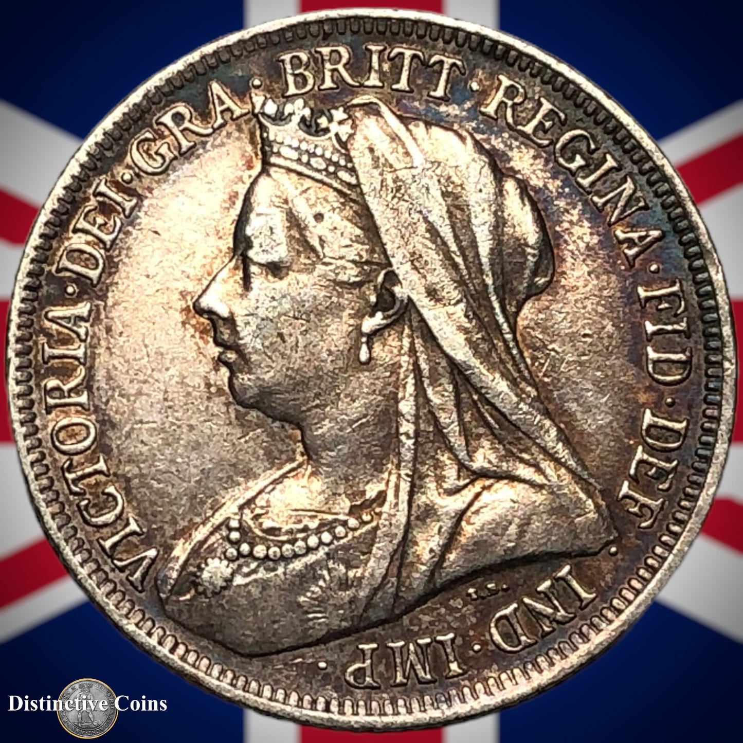 Great Britain 1900 British One Shilling GB0727