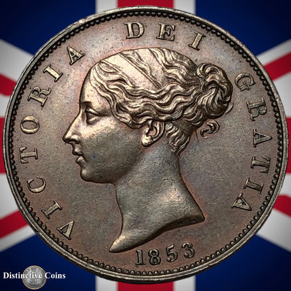 Great Britain 1853 Half Penny 1/2d GB5270
