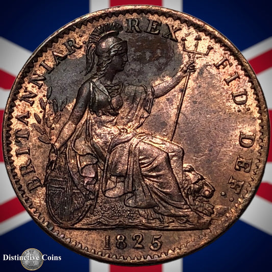 Great Britain 1825 Farthing 1/4d GB3311