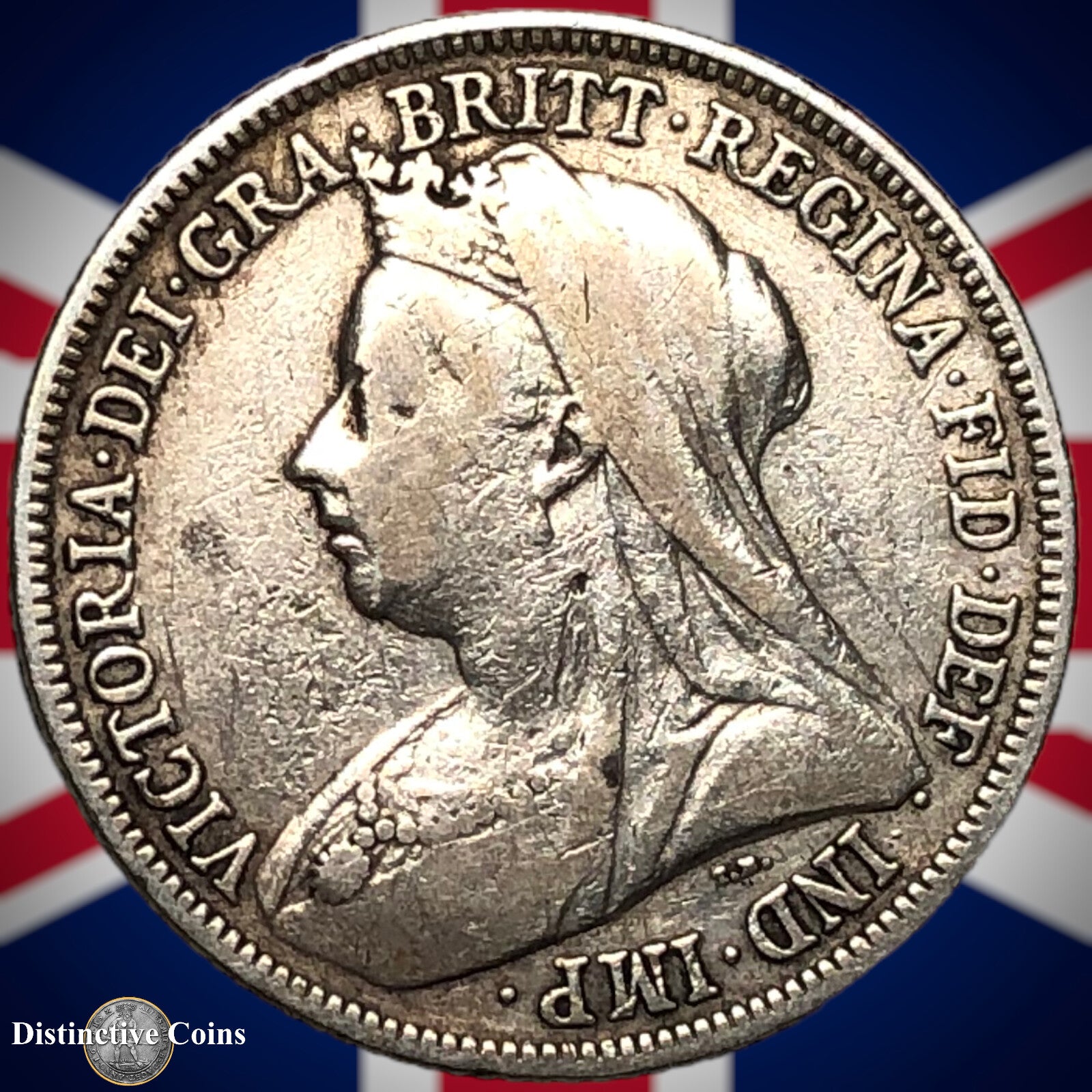 Great Britain 1899 British One Shilling GB0692