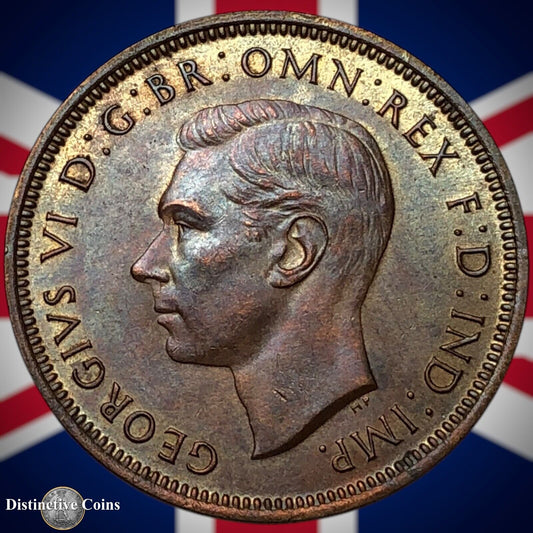 Great Britain 1938 Half Penny 1/2d GB6008