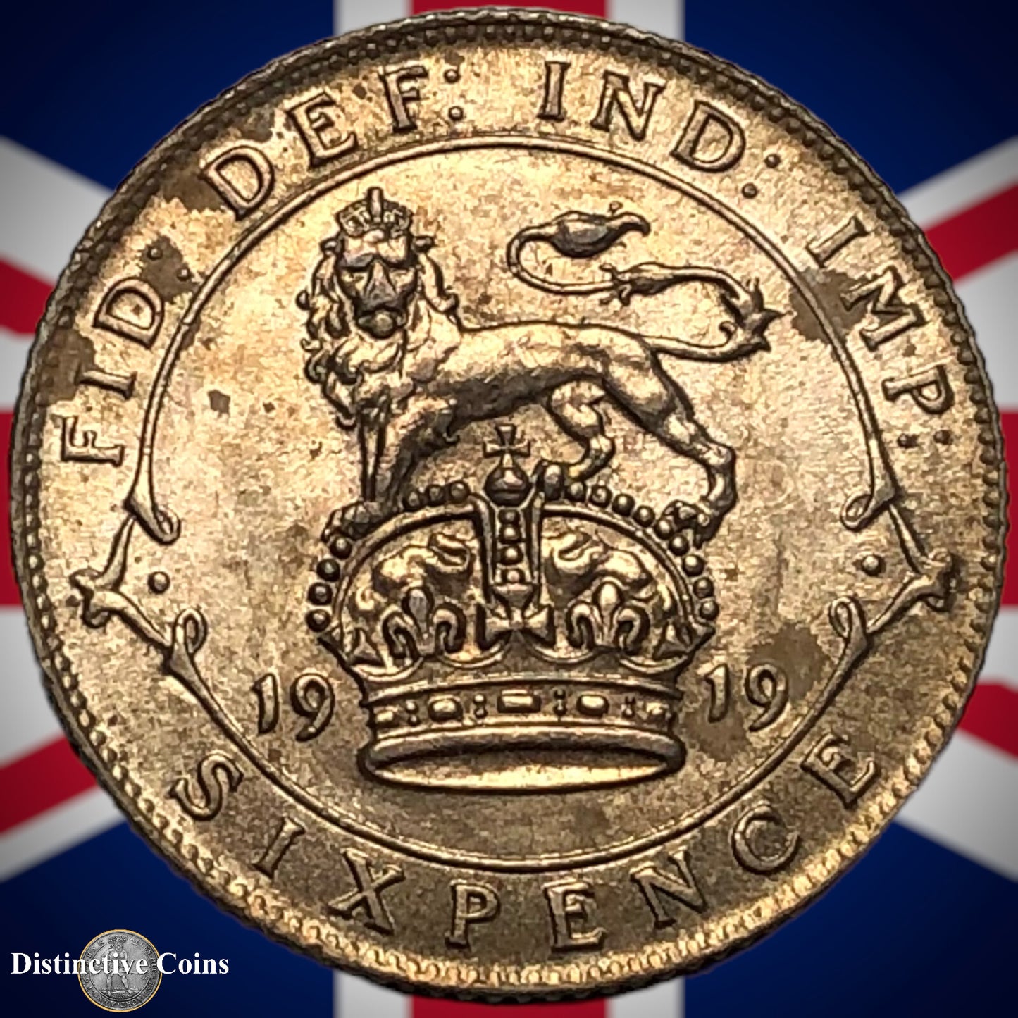 Great Britain 1919 Six Pence GB1635