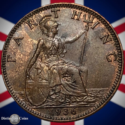 Great Britain 1936 Farthing 1/4d GB4970