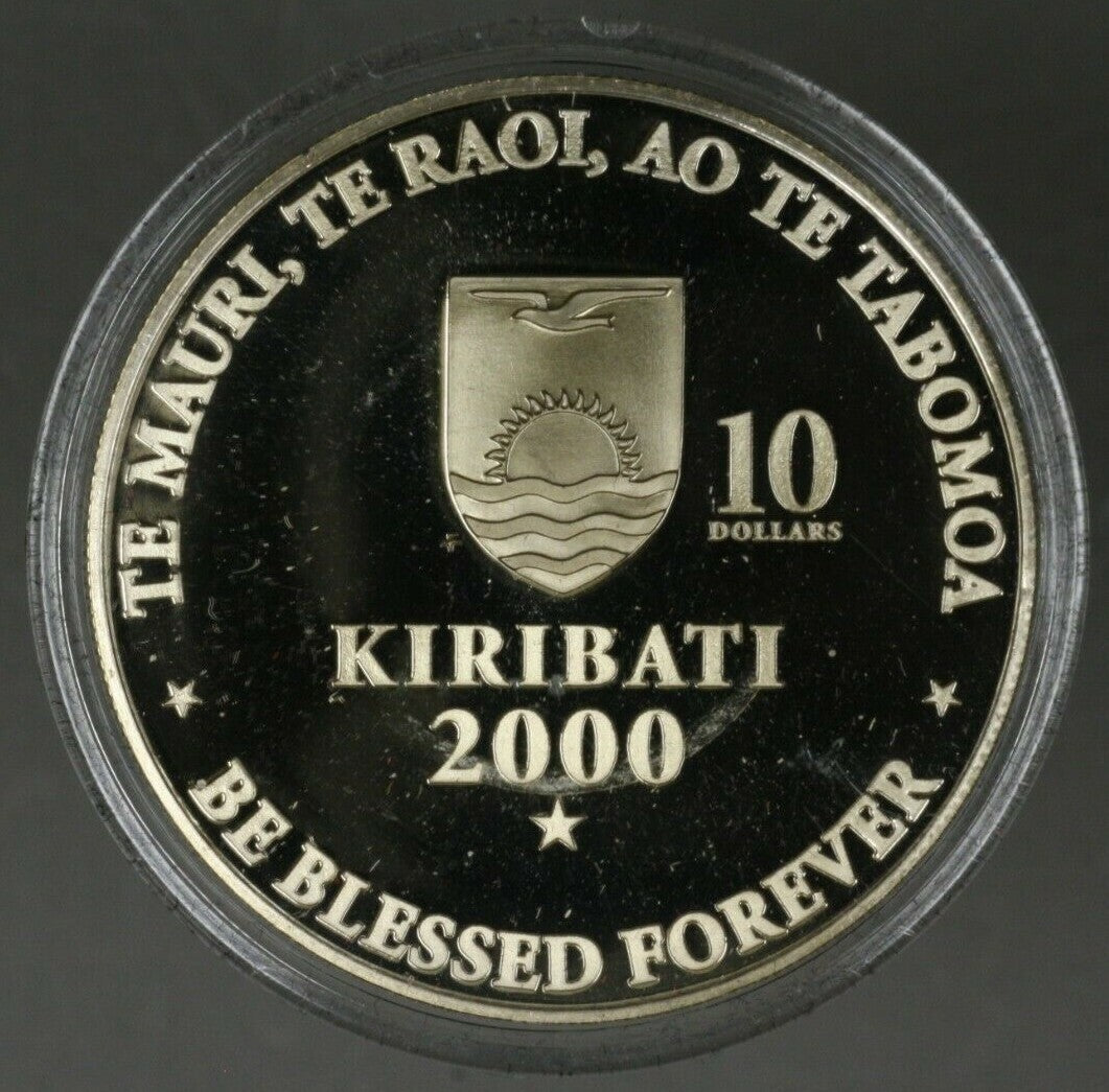 Kiribati 2000 $5 $10 $20 Millennium Set in Box PS 4   B195